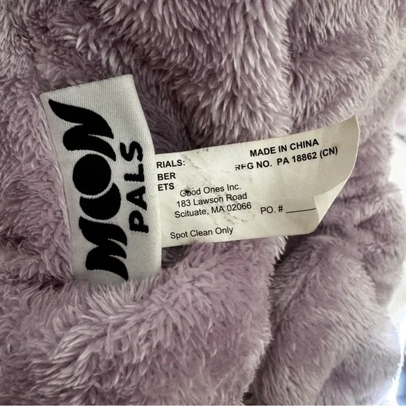 ⚡️MOON PALS 5lbs WEIGHTED STUFFED ANIMAL⚡️Bunny - Picture 3 of 4
